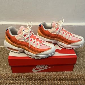 Nike air max 95 campfire orange/racer blue